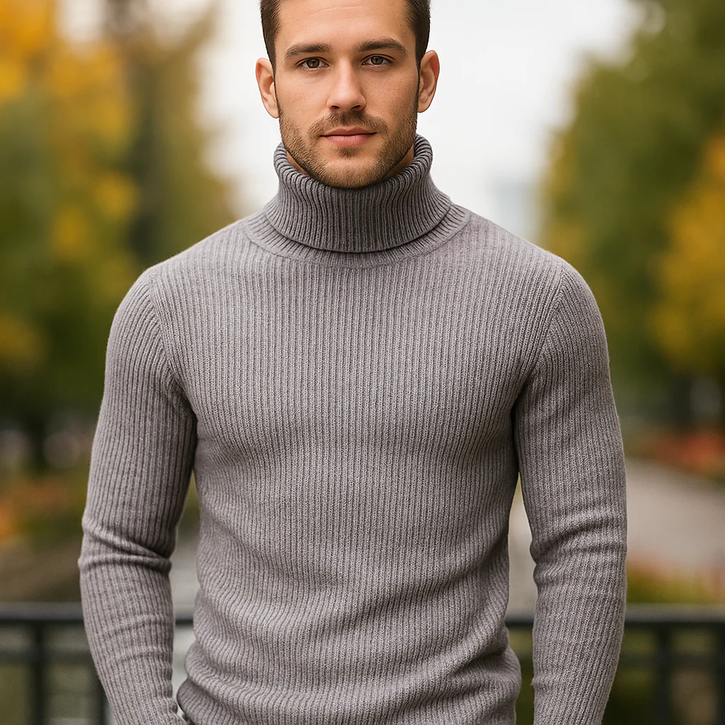 Alfard Polo - Pull en Laine Italien Élégant pour Hommes - Confort & Élégance - Image 6