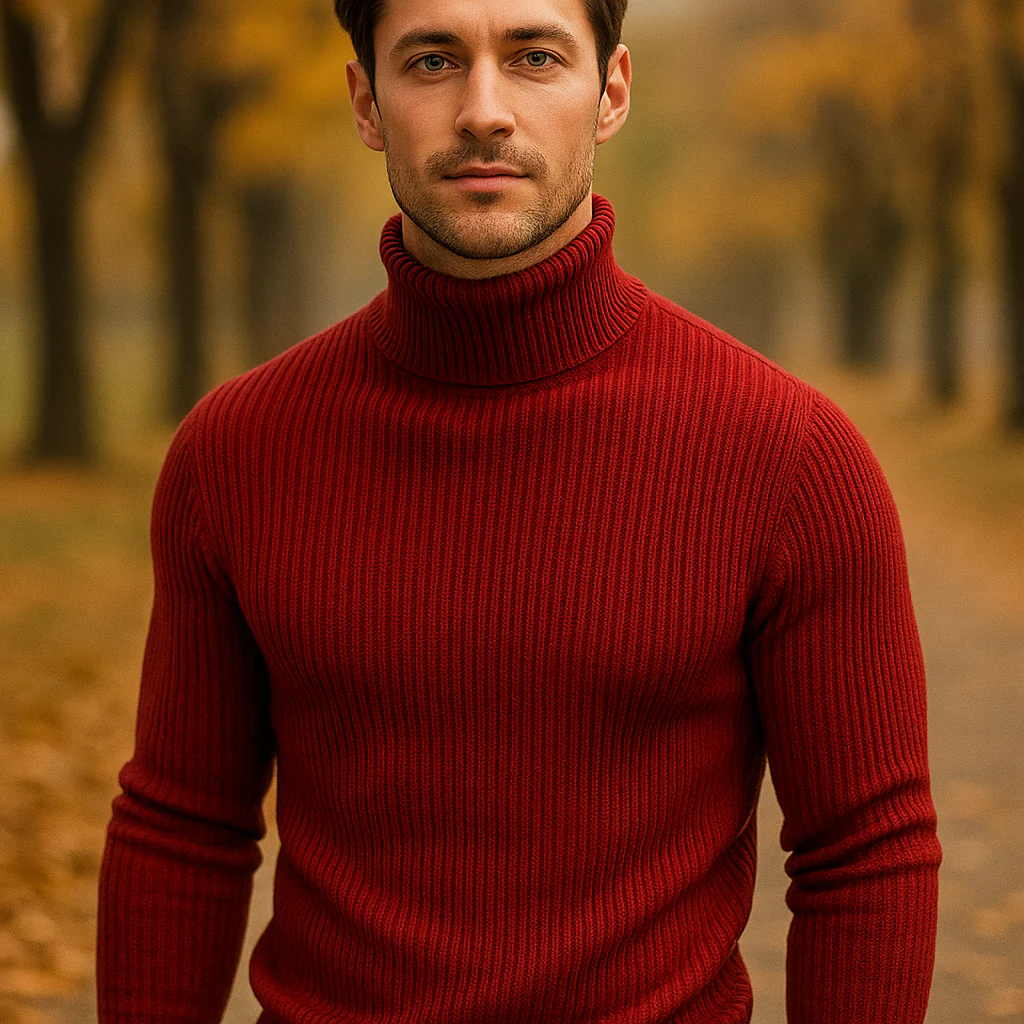 Alfard Polo - Pull en Laine Italien Élégant pour Hommes - Confort & Élégance - Image 7