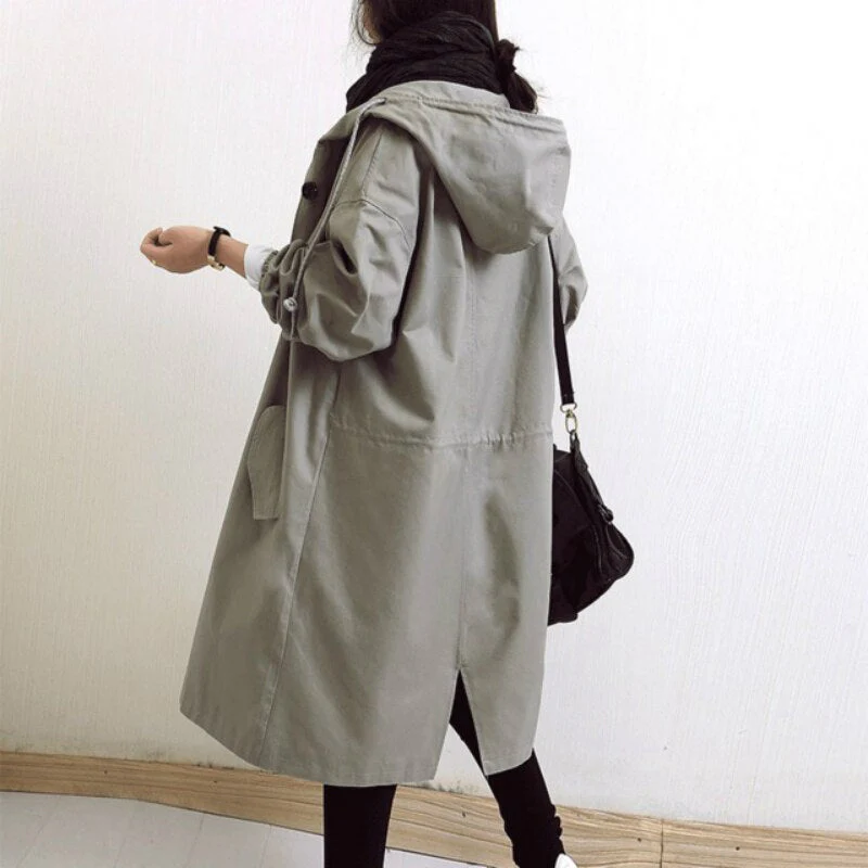 Angelica - Trench Mode en Long Style - Élégant & Intemporel - Image 9