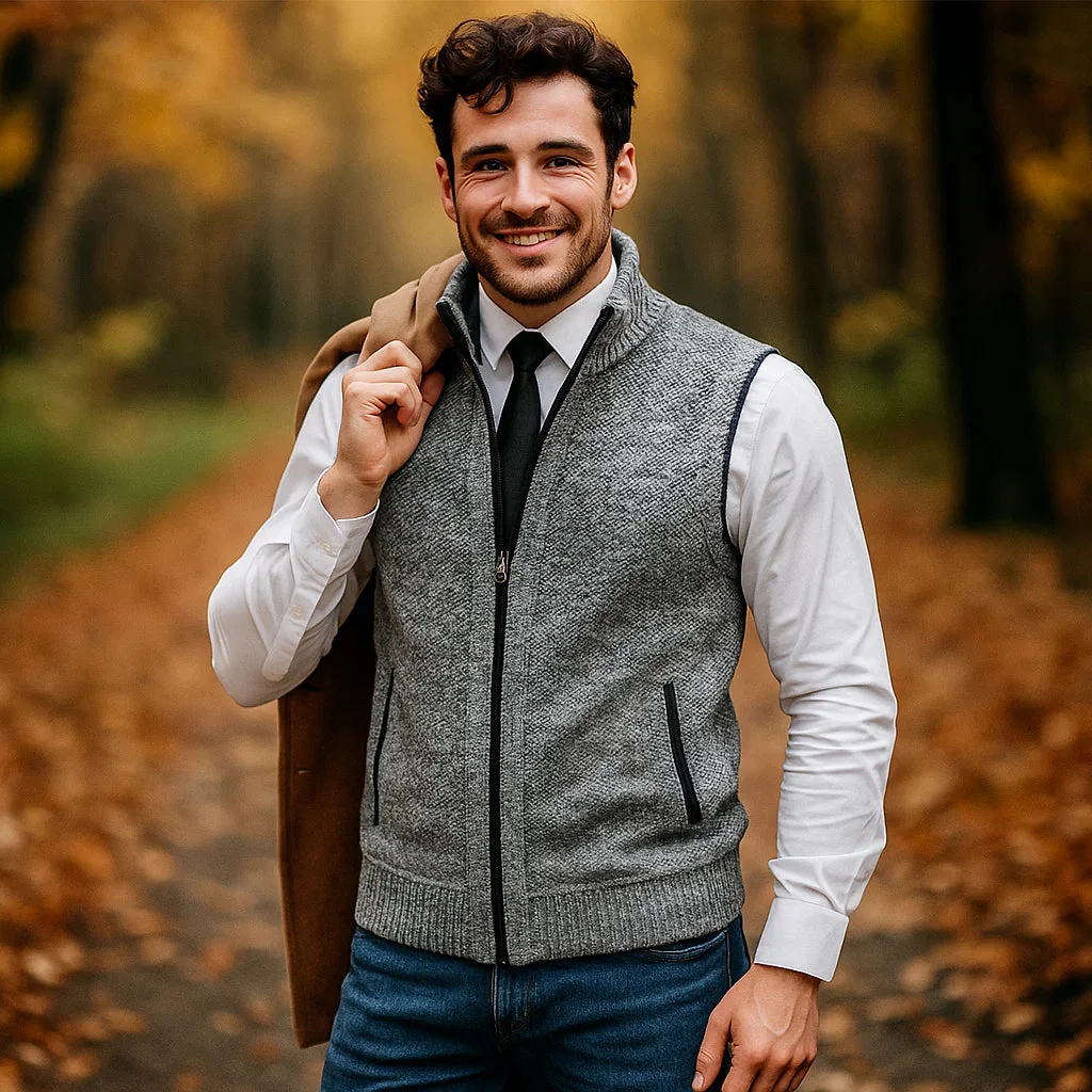 Archer - Gilet élégant pour hommes - Confort et qualité stylés - Image 2