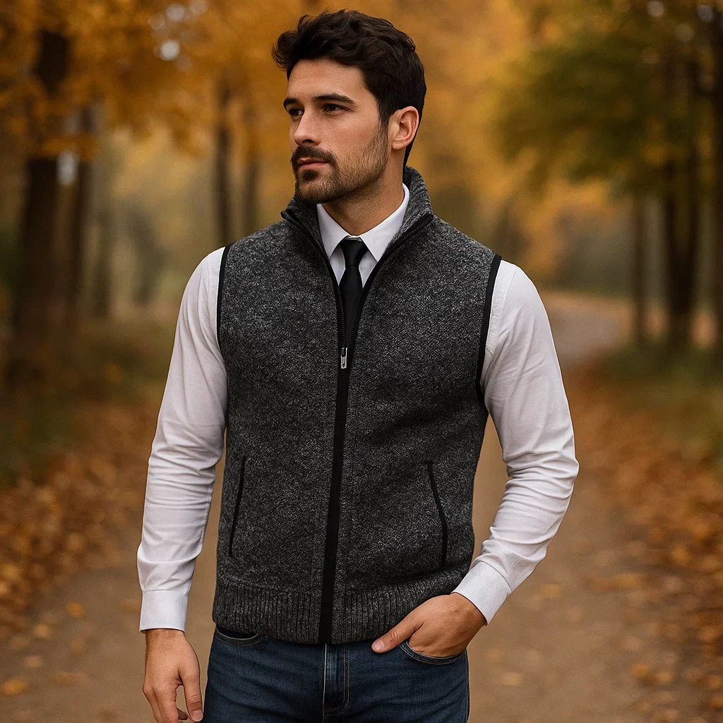 Archer - Gilet élégant pour hommes - Confort et qualité stylés - Image 3