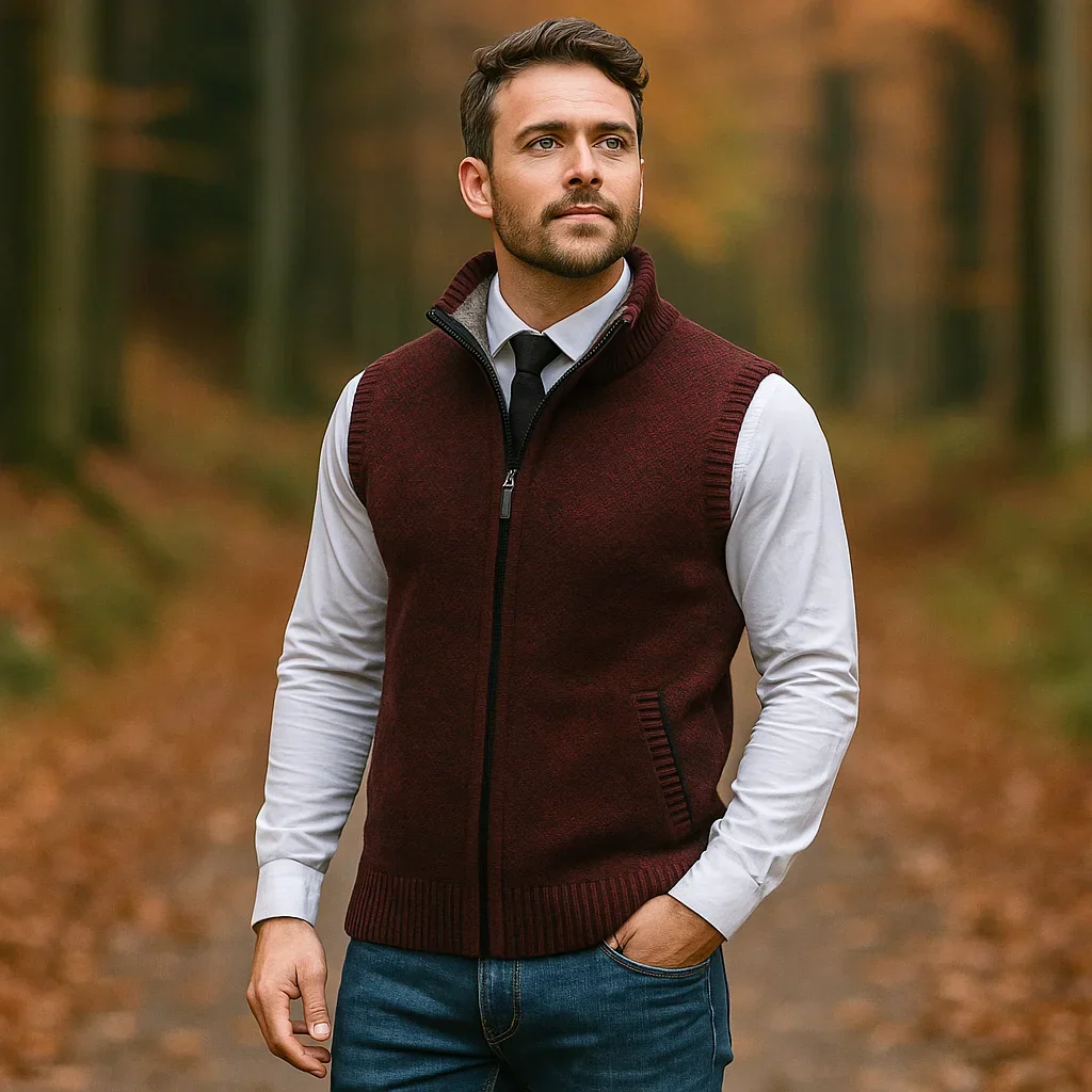 Archer - Gilet élégant pour hommes - Confort et qualité stylés - Image 5