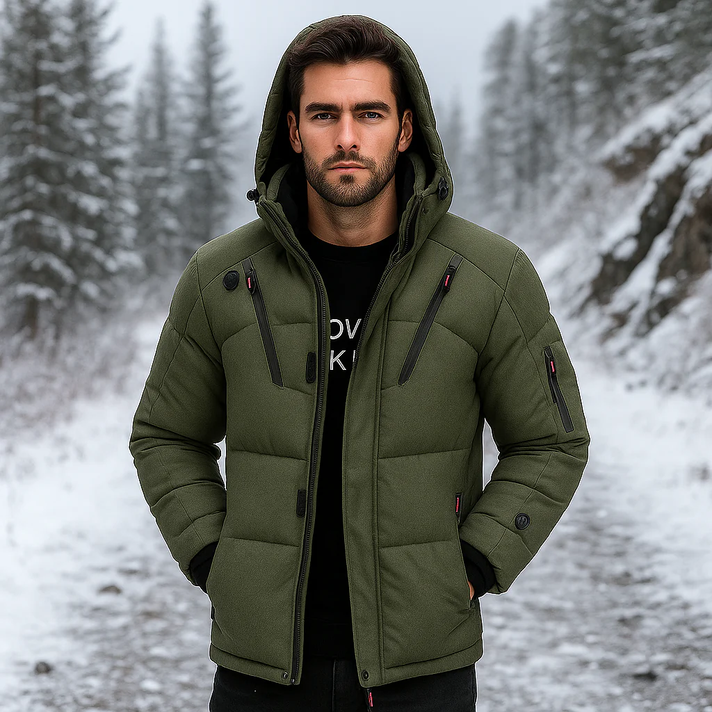 Arctic Shield – Parka homme duvet chaud - Image 3