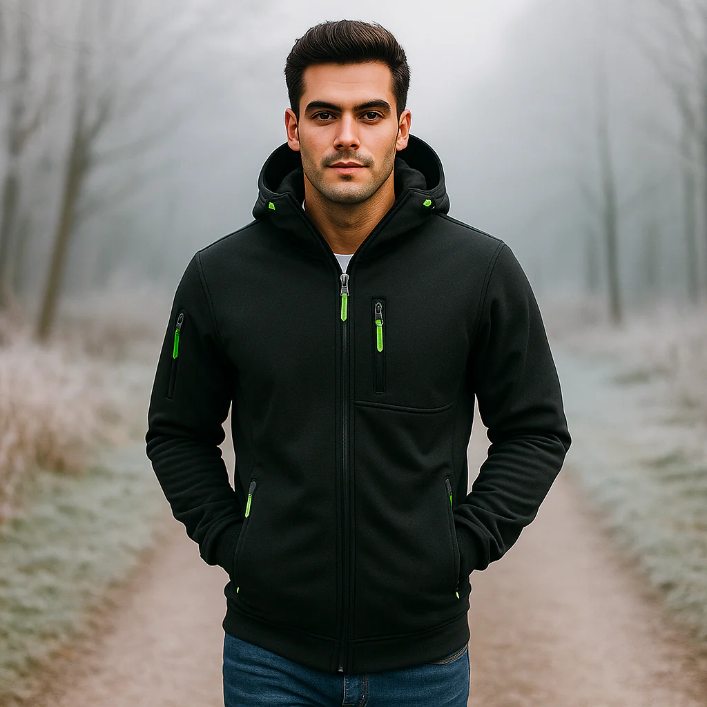 Arlo - Veste Imperméable Homme - Confort, Style & Capuche - Image 4