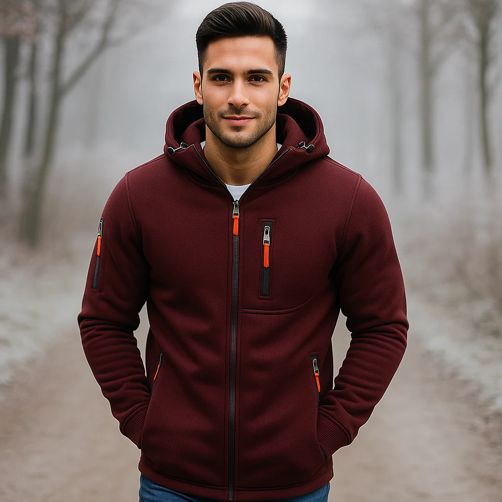 Arlo - Veste Imperméable Homme - Confort, Style & Capuche - Image 7
