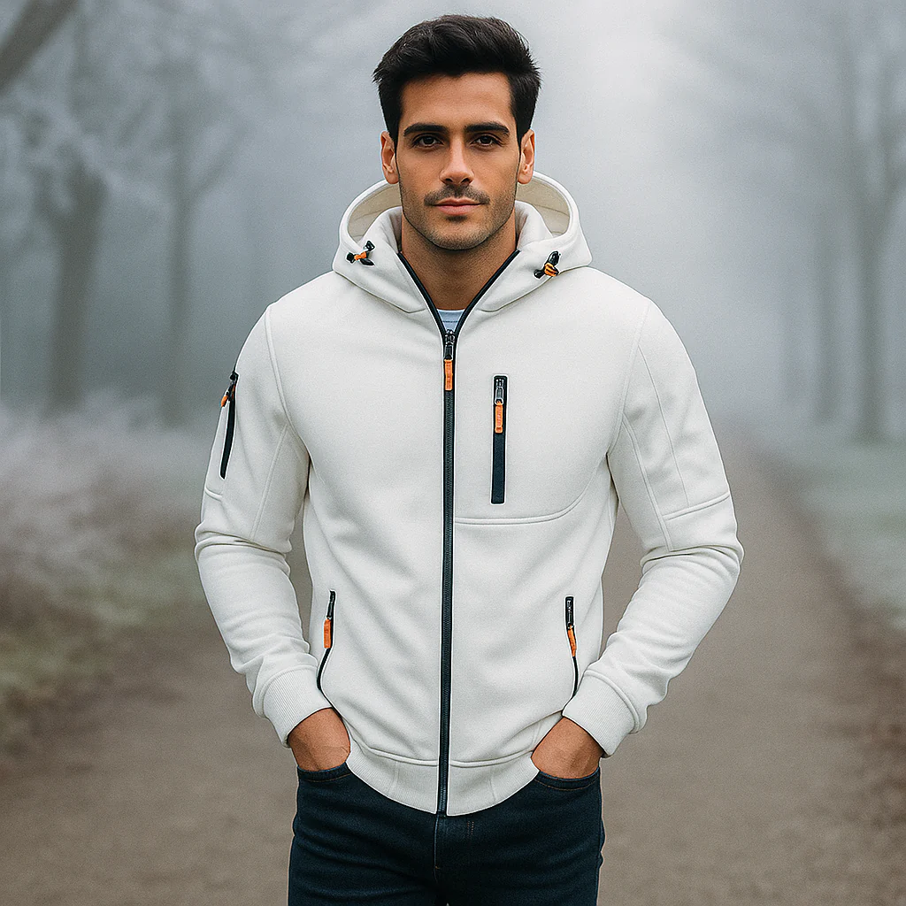 Arlo - Veste Imperméable Homme - Confort, Style & Capuche - Image 8