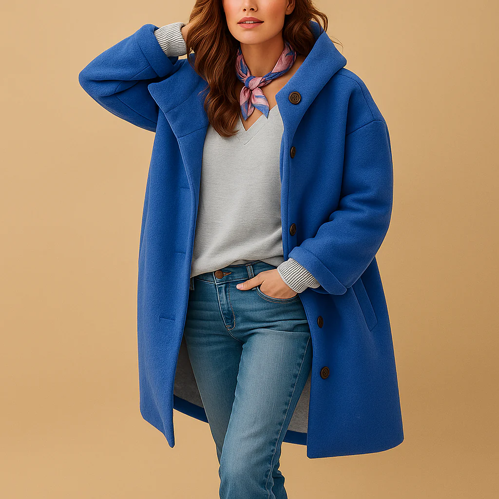 Averie - Manteau Élégant Femme en Laine - Image 2