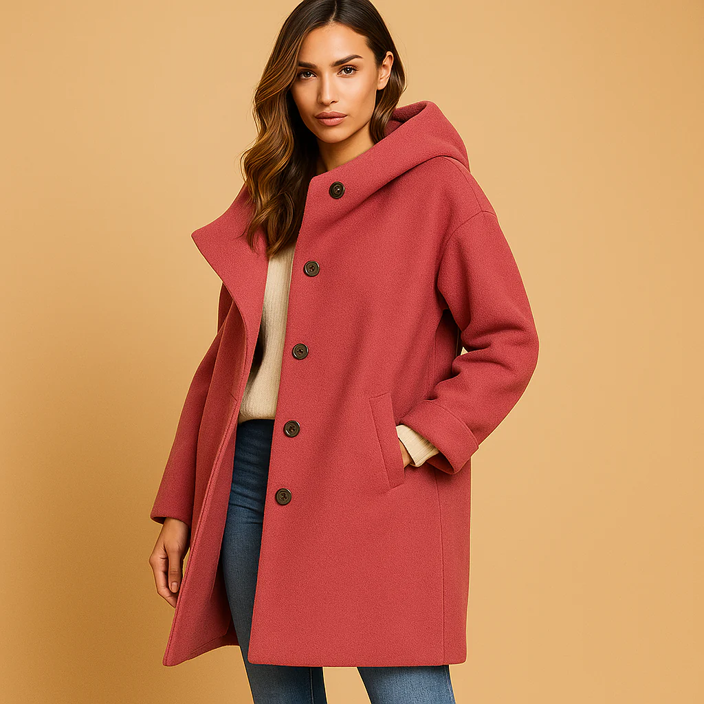 Averie - Manteau Élégant Femme en Laine - Image 5