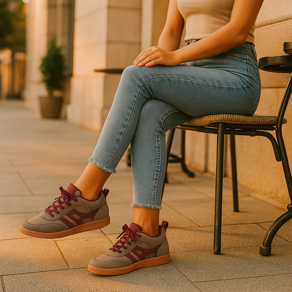 Baskets Femme Confort Urbain – Légères, Tendance et Respirantes - Image 4