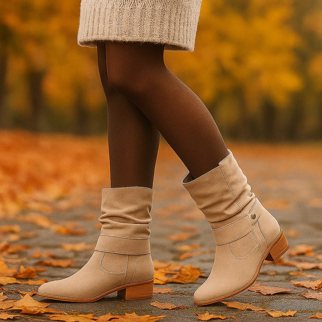 Bottes Courtes Confortables Femme - Image 10