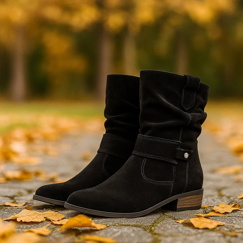 Bottes Courtes Confortables Femme - Image 4
