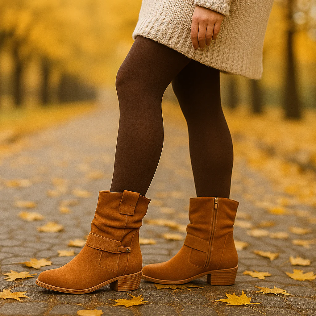 Bottes Courtes Confortables Femme - Image 6