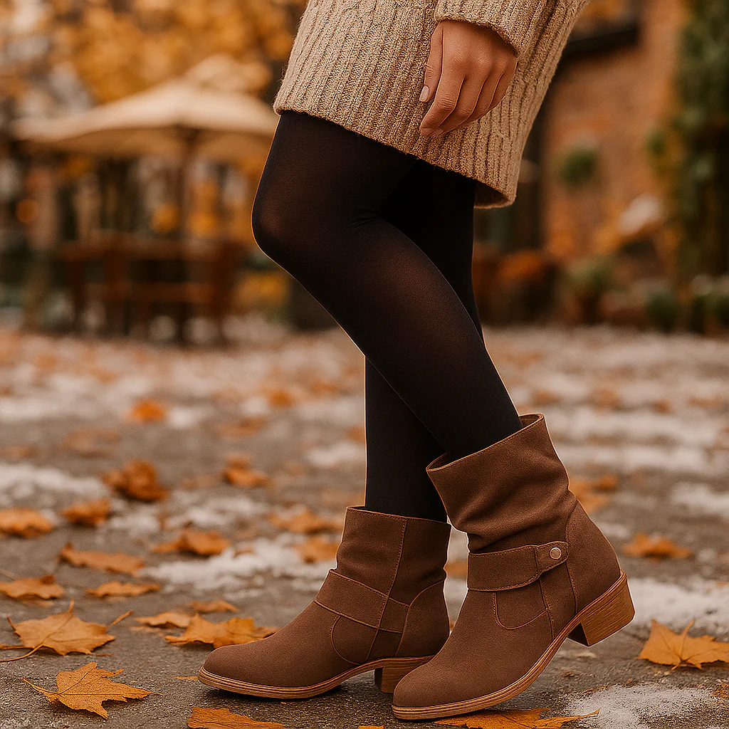 Bottes Courtes Confortables Femme - Image 7