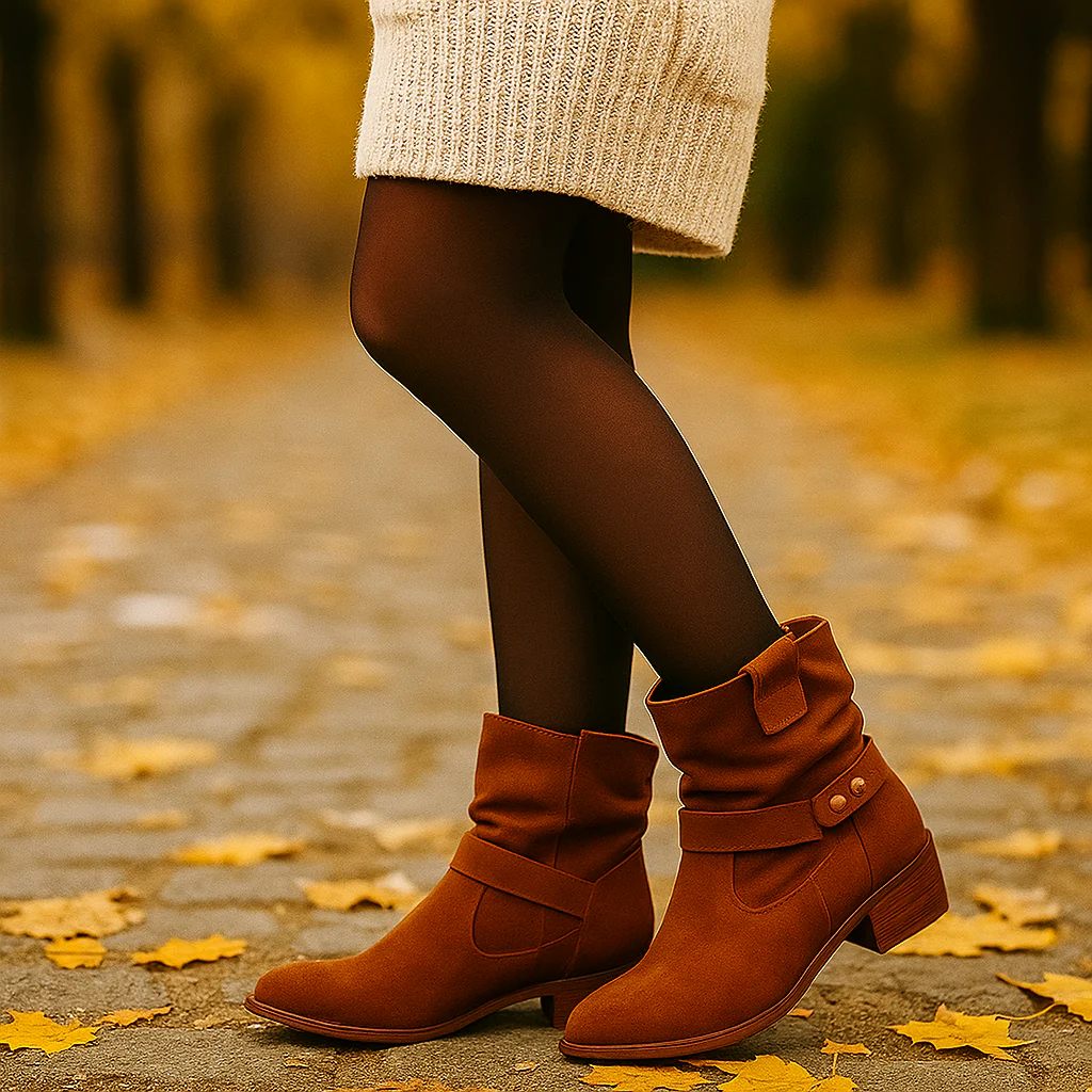 Bottes Courtes Confortables Femme - Image 8