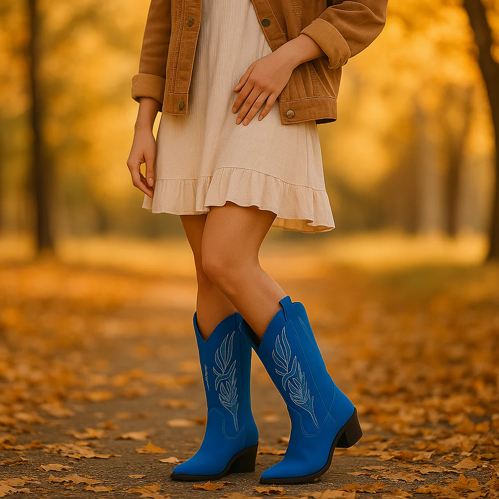 Bottes Cowboy Femme Élégantes - Image 11