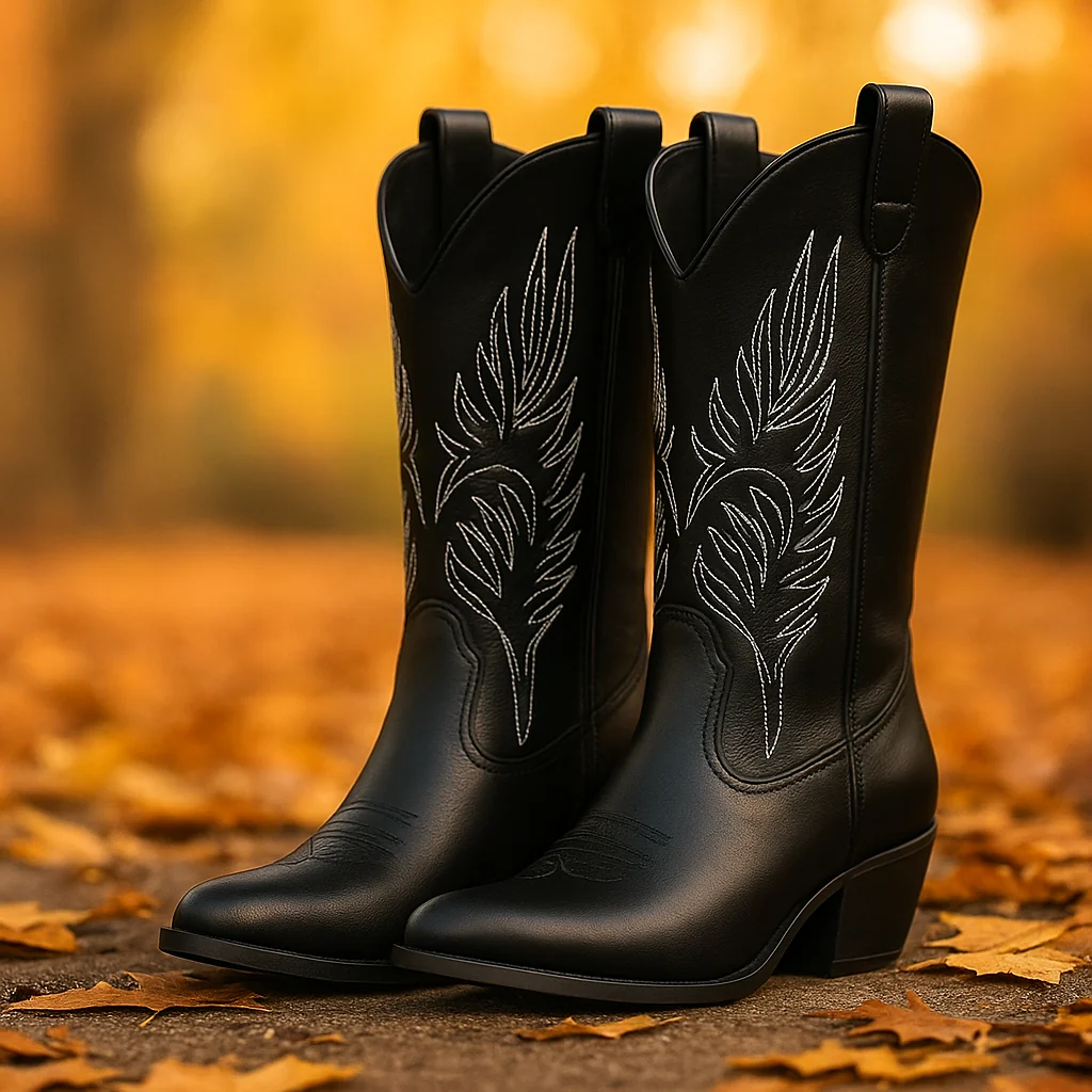 Bottes Cowboy Femme Élégantes - Image 4
