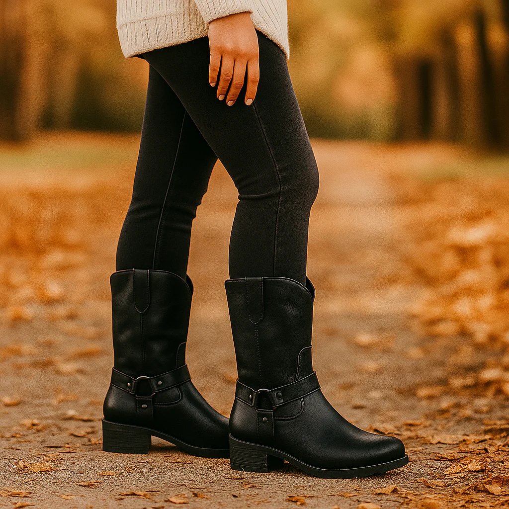 Bottes Cowboy Femme en Cuir – Style Western Élégant et Durable - Image 2