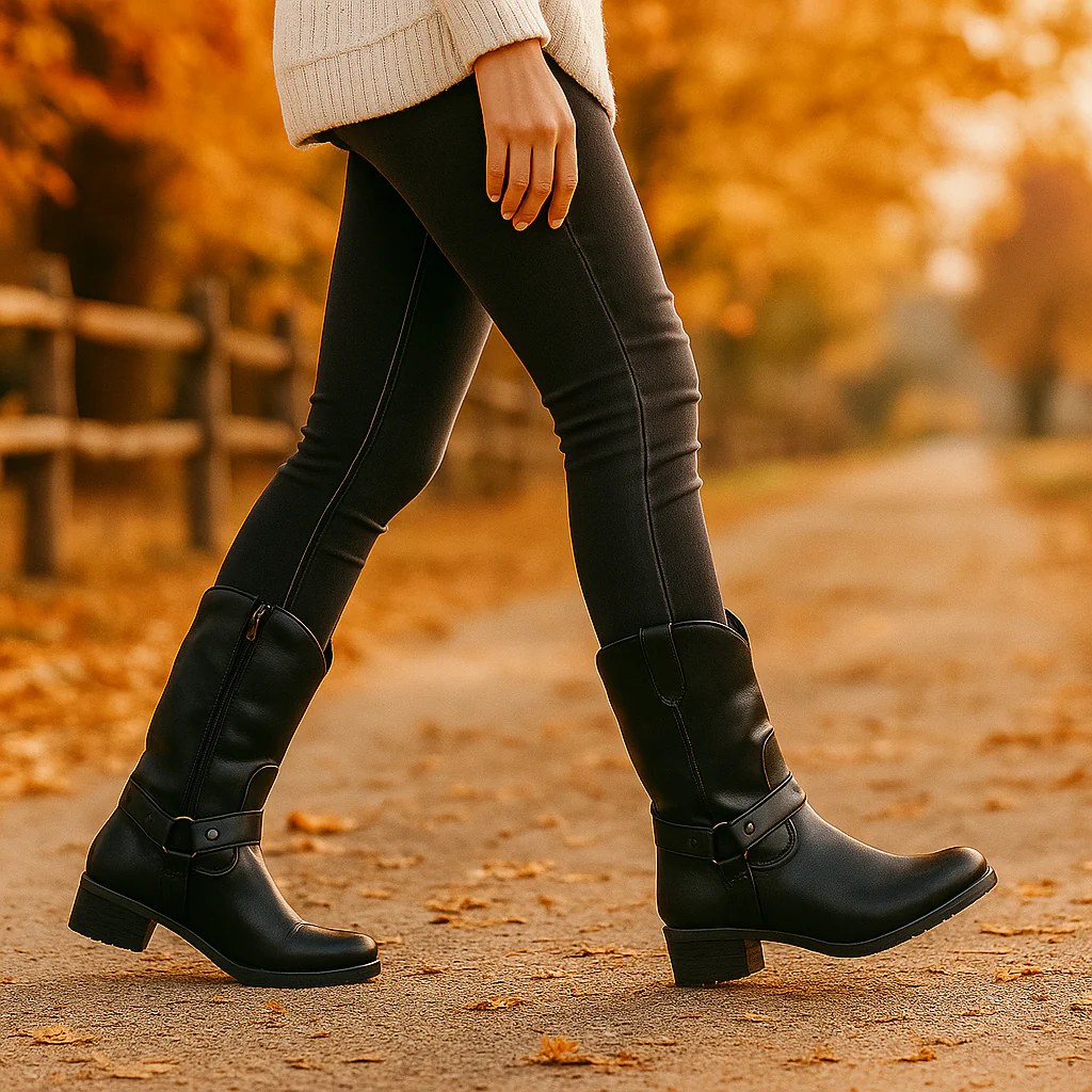 Bottes Cowboy Femme en Cuir – Style Western Élégant et Durable - Image 5