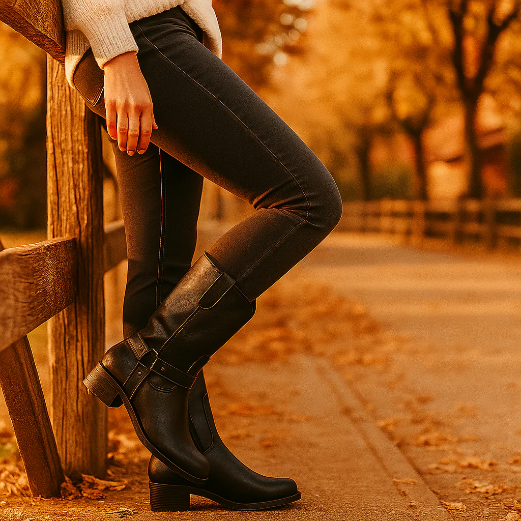 Bottes Cowboy Femme en Cuir – Style Western Élégant et Durable - Image 6