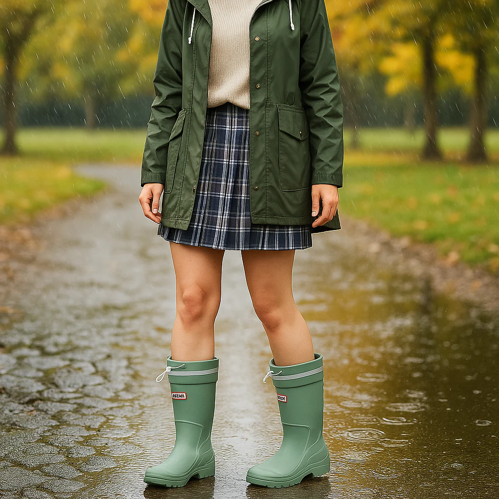 Bottes de pluie en caoutchouc imperméable - Image 2