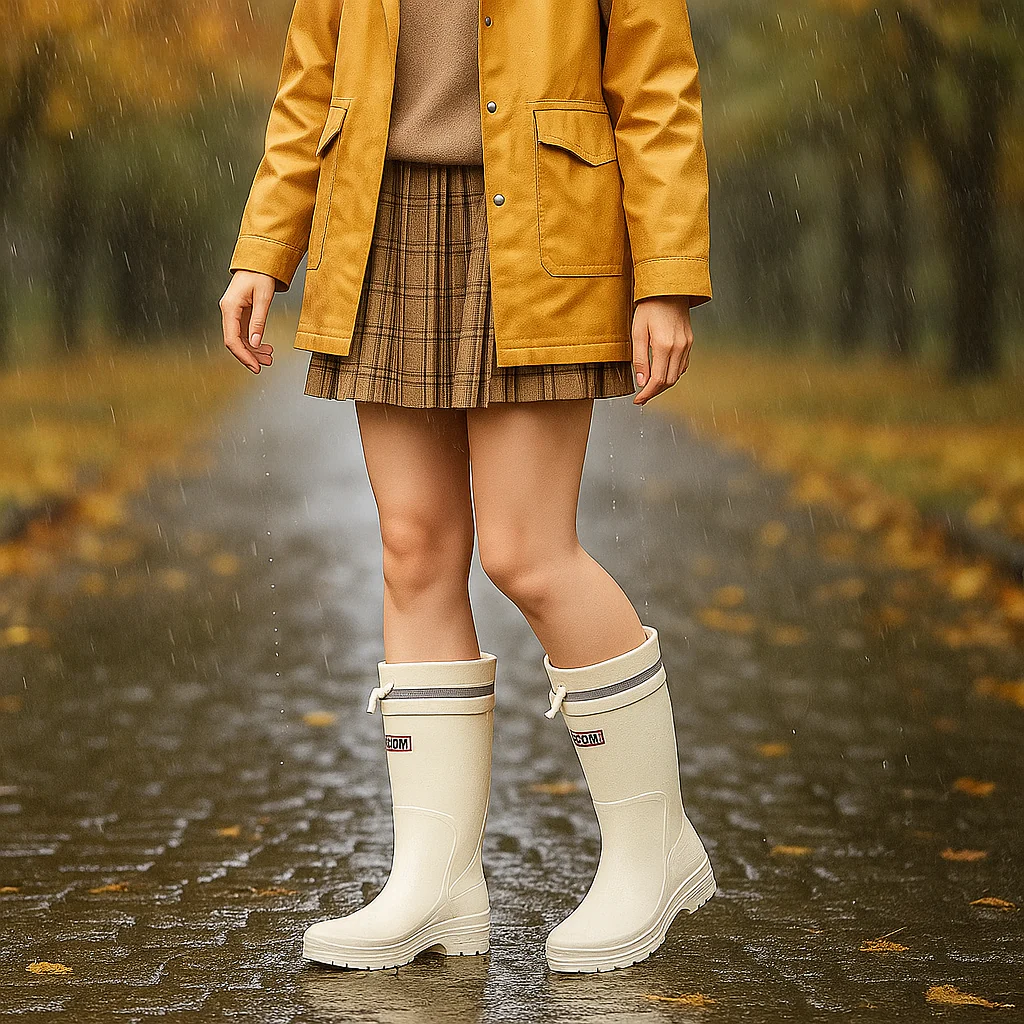 Bottes de pluie en caoutchouc imperméable - Image 3