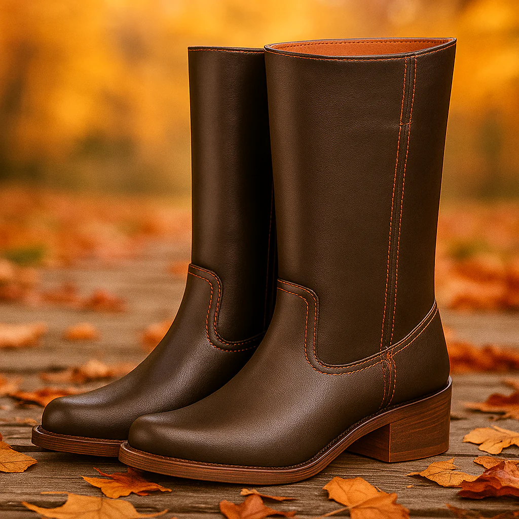 Bottes Femme – Design Robuste et Élégant - Image 4