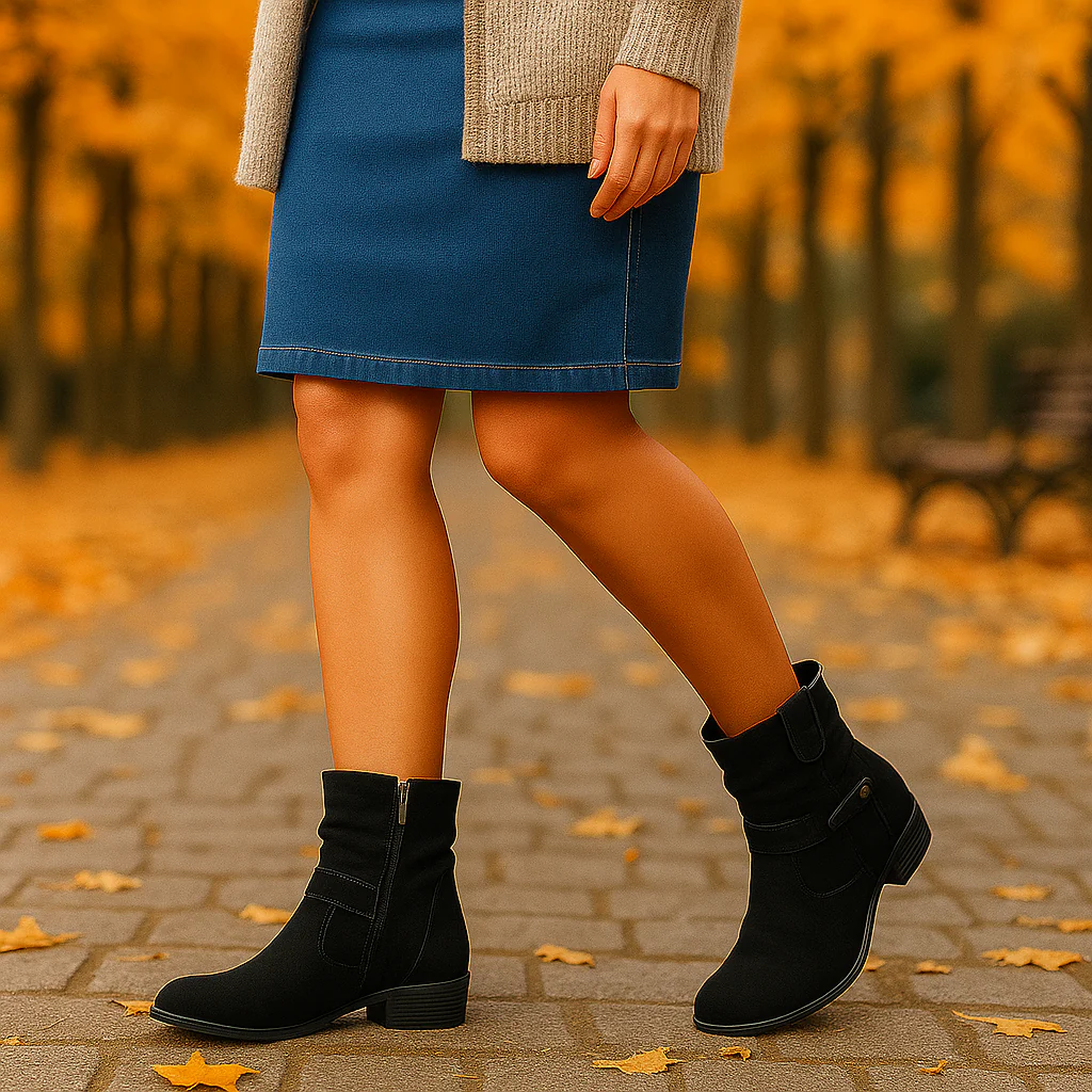 Bottes en Daim Femme – Confortables, Élégantes et Tendance - Image 5