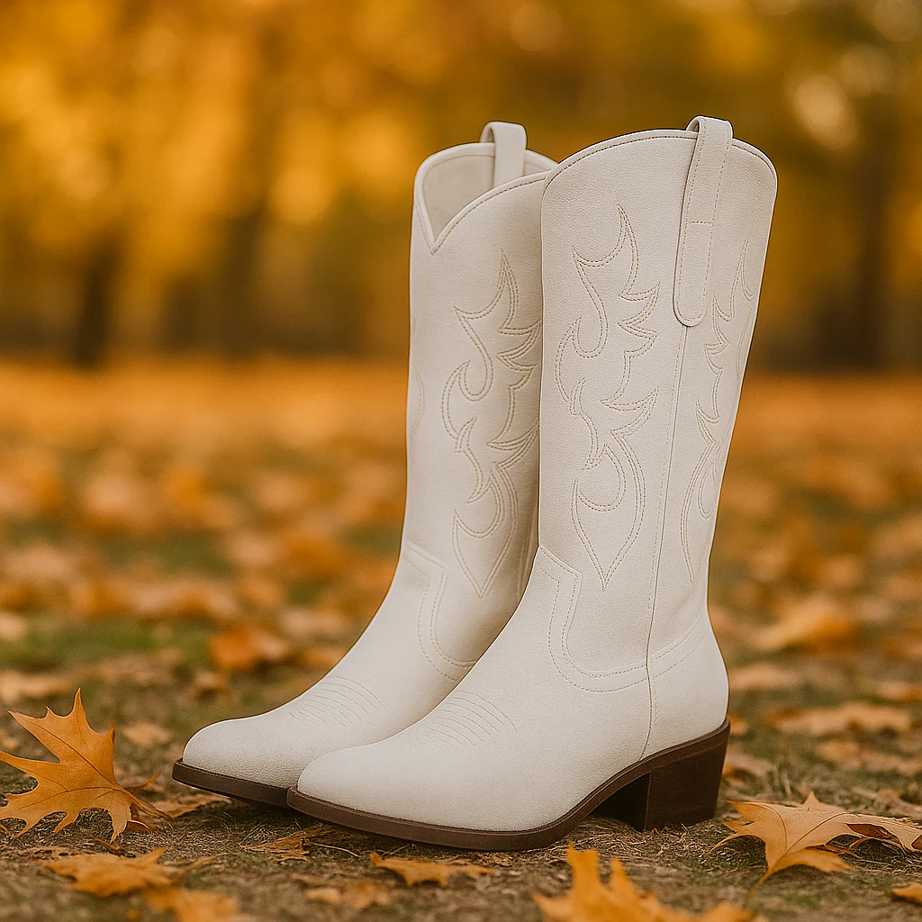 Bottes Femme Daim Structuré – Élégance et Confort - Image 3