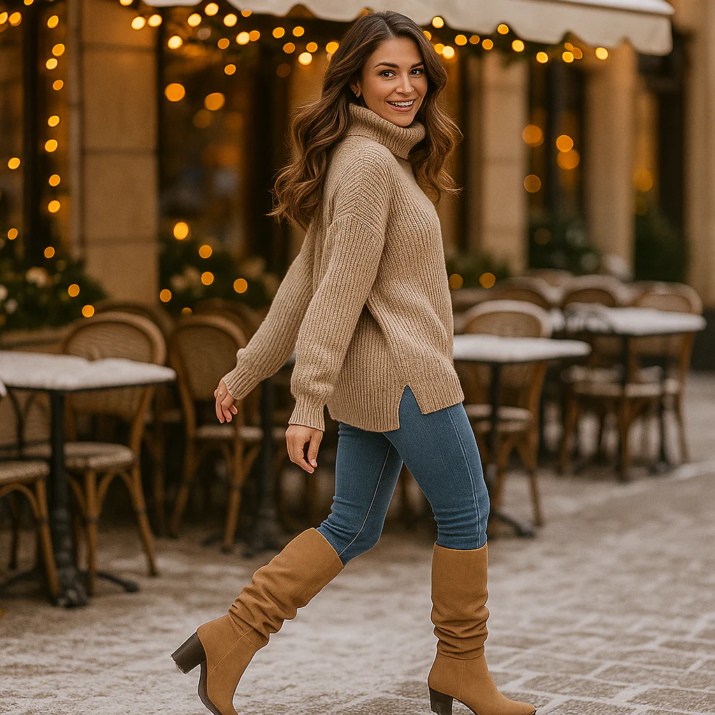 Bottes Hautes Femme Ergonomiques & Confortables - Image 4