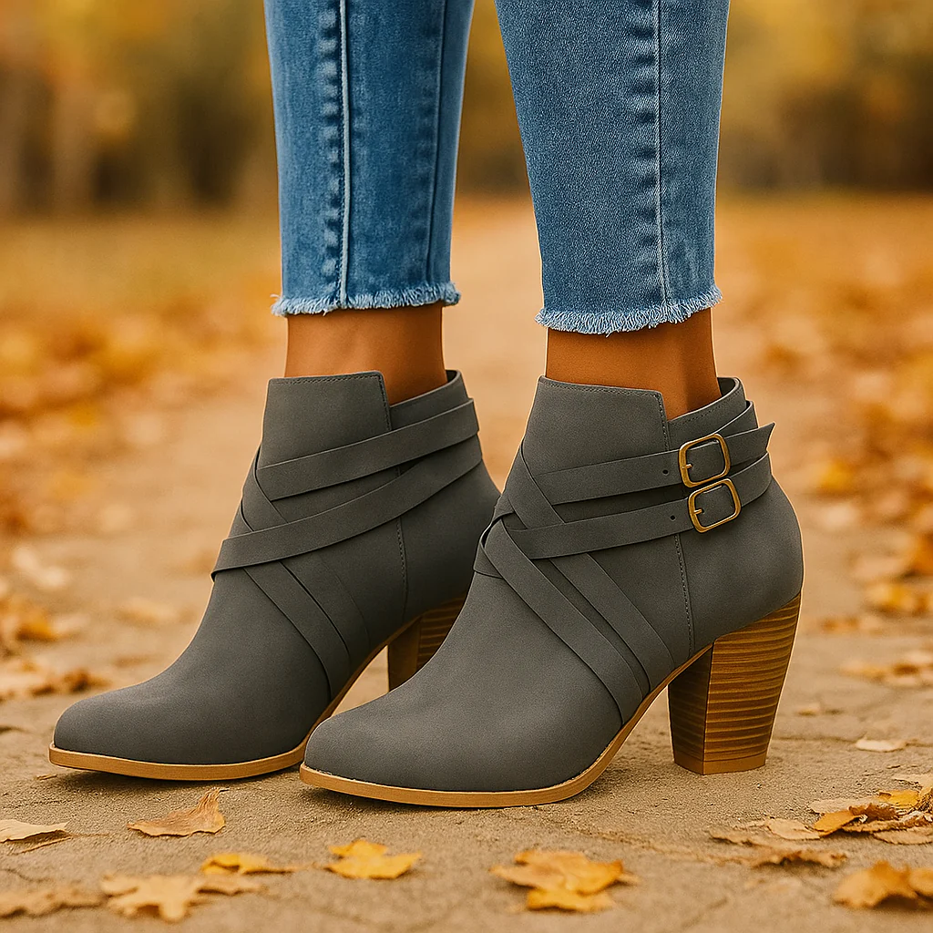Bottines à Talons Élégantes Femme - Image 3