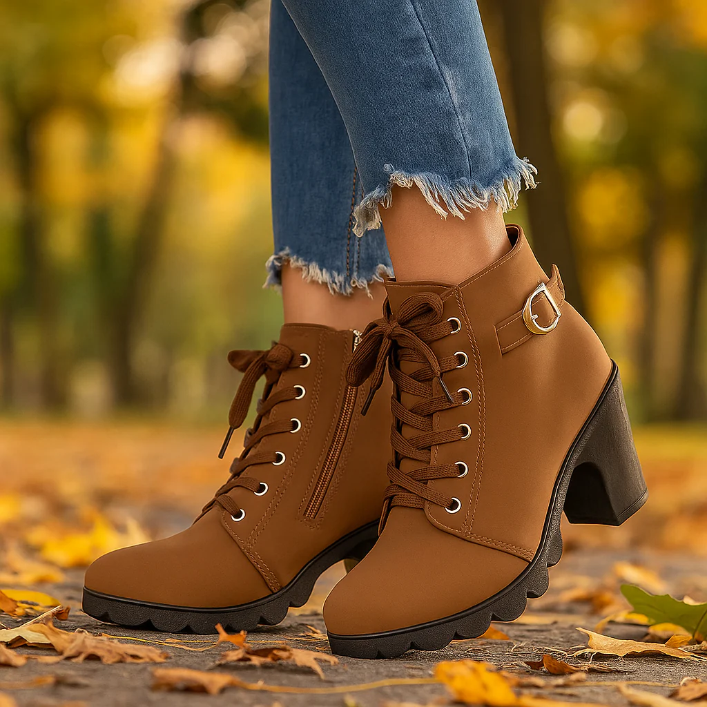 Bottines à Talons Hauts Femme – Style et Confort
