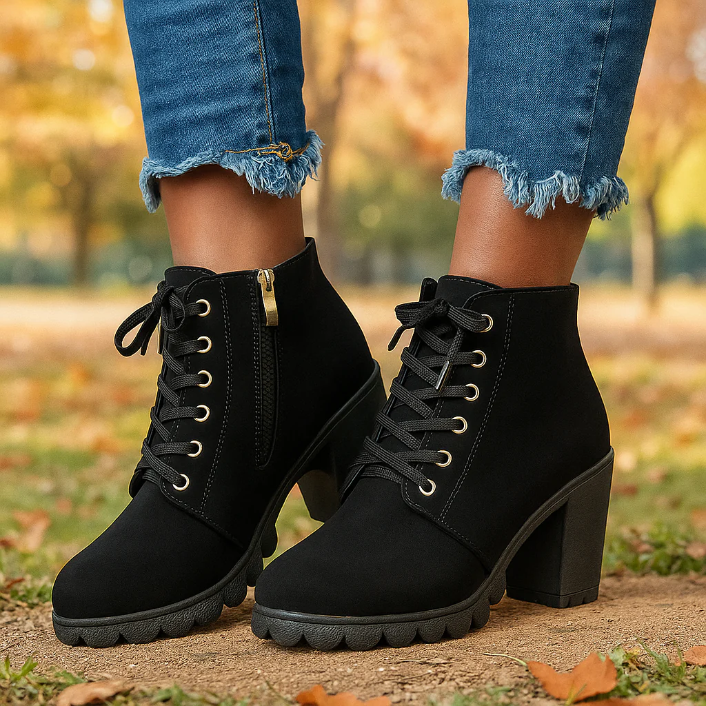 Bottines à Talons Hauts Femme – Style et Confort - Image 3