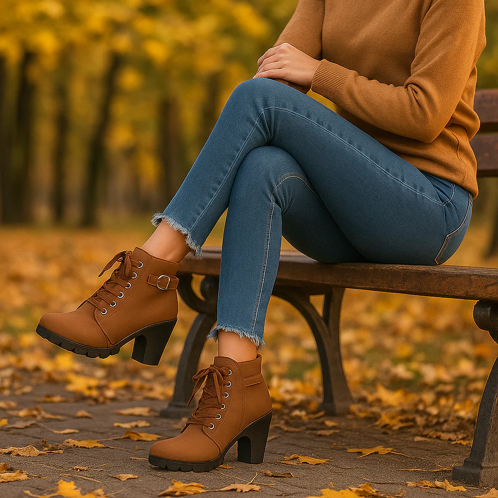 Bottines à Talons Hauts Femme – Style et Confort - Image 6