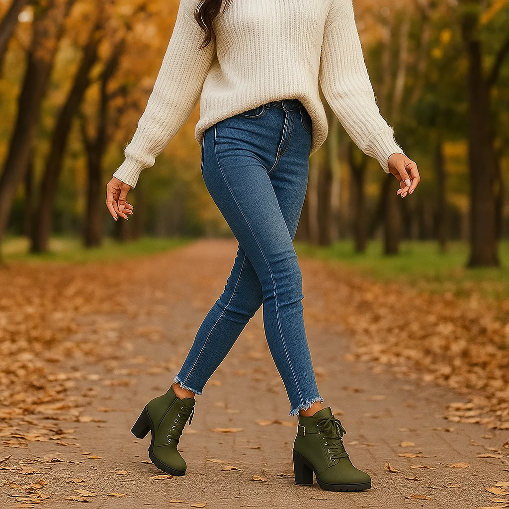 Bottines à Talons Hauts Femme – Style et Confort - Image 8