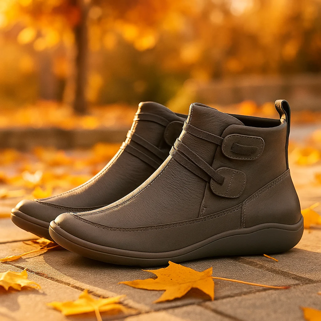 Bottines confort cuir femme - Image 3