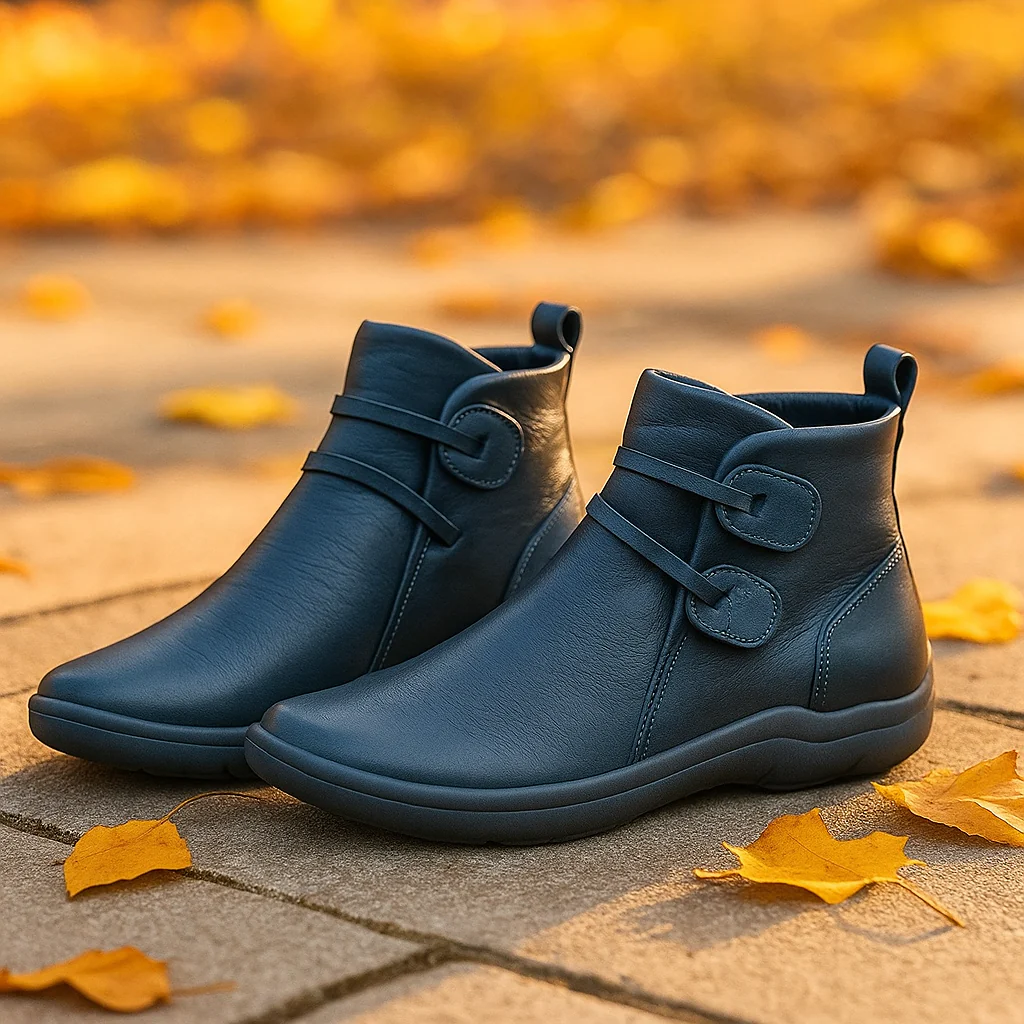 Bottines confort cuir femme - Image 4