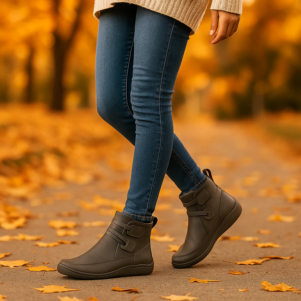 Bottines confort cuir femme - Image 6
