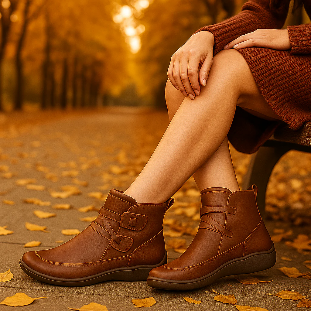 Bottines confort cuir femme - Image 7