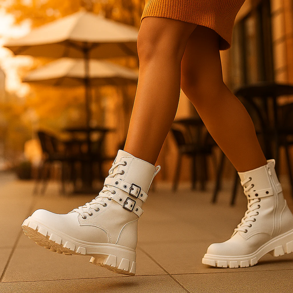 Bottines Femme à Lacets – Sangles Ajustables et Robustes - Image 3