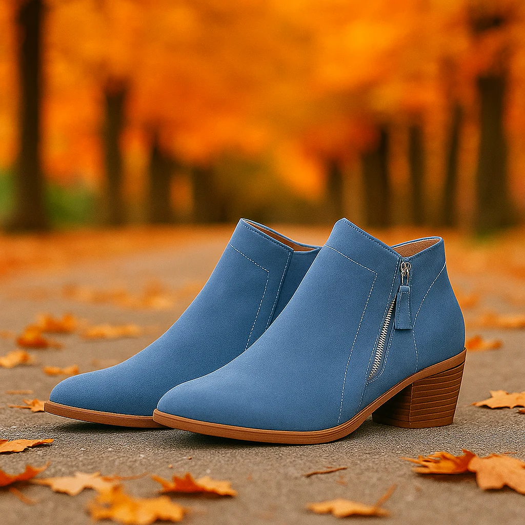 Bottines Femme – Fermeture Latérale et Matière Résistante - Image 2