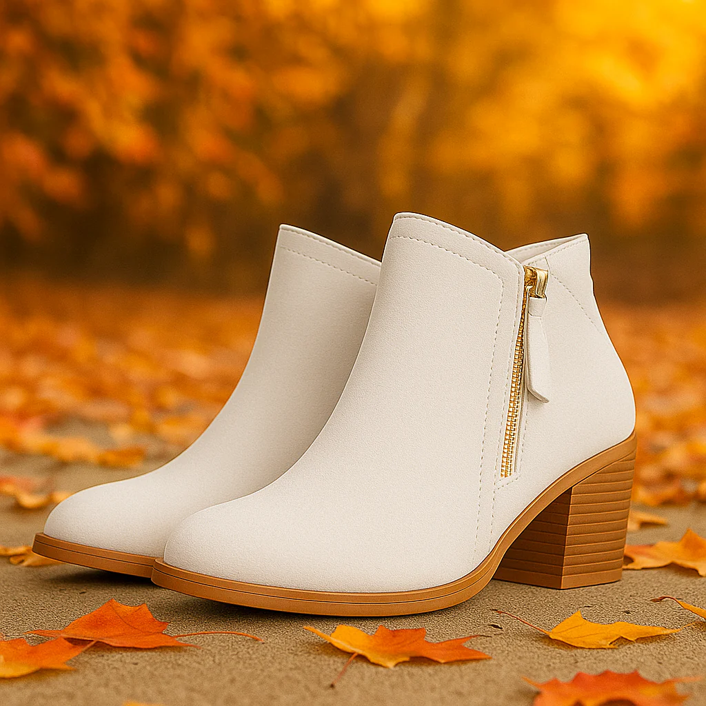 Bottines Femme – Fermeture Latérale et Matière Résistante - Image 3