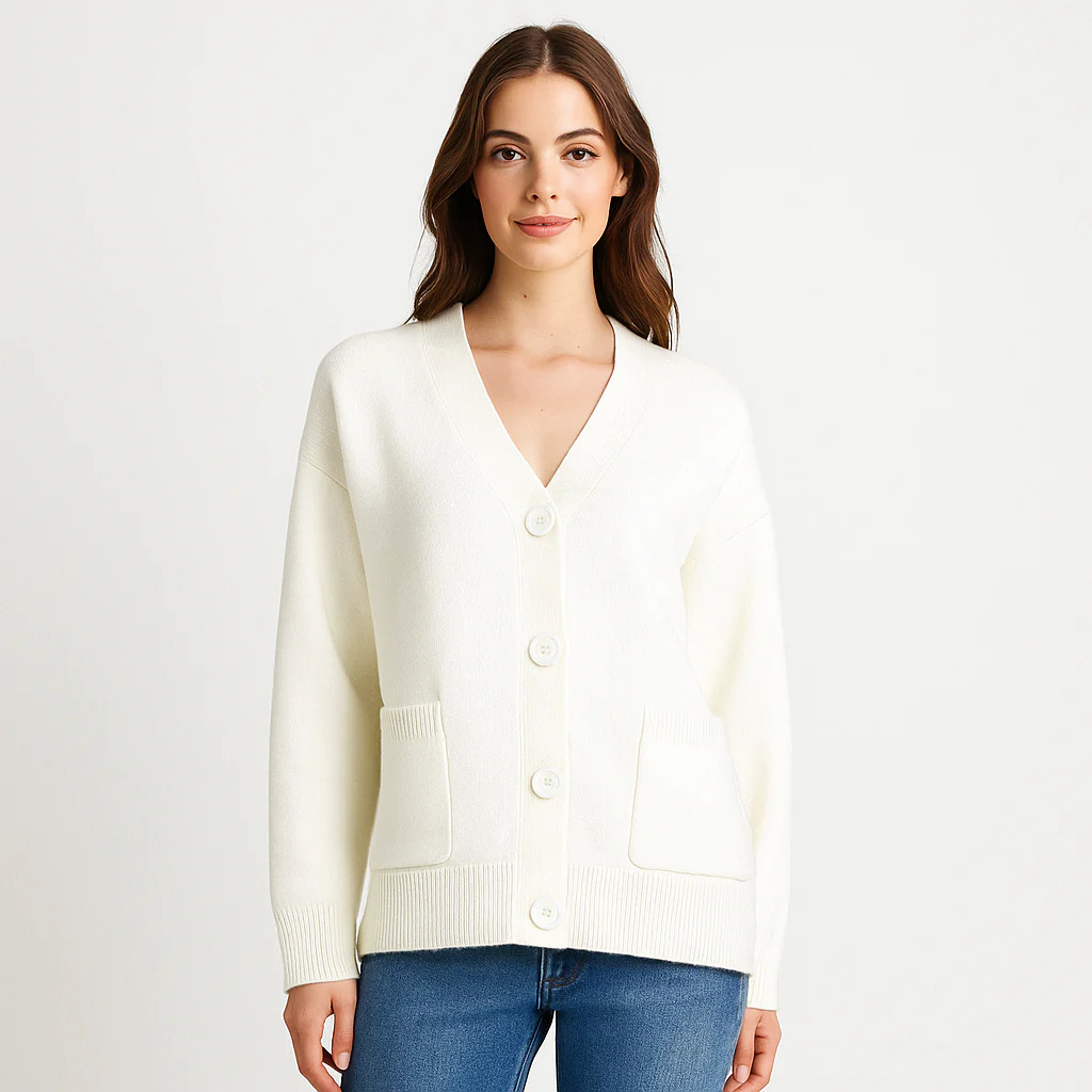 Cardigan Oversize Doux Tricoté - Poches - Confort & Style - Image 7