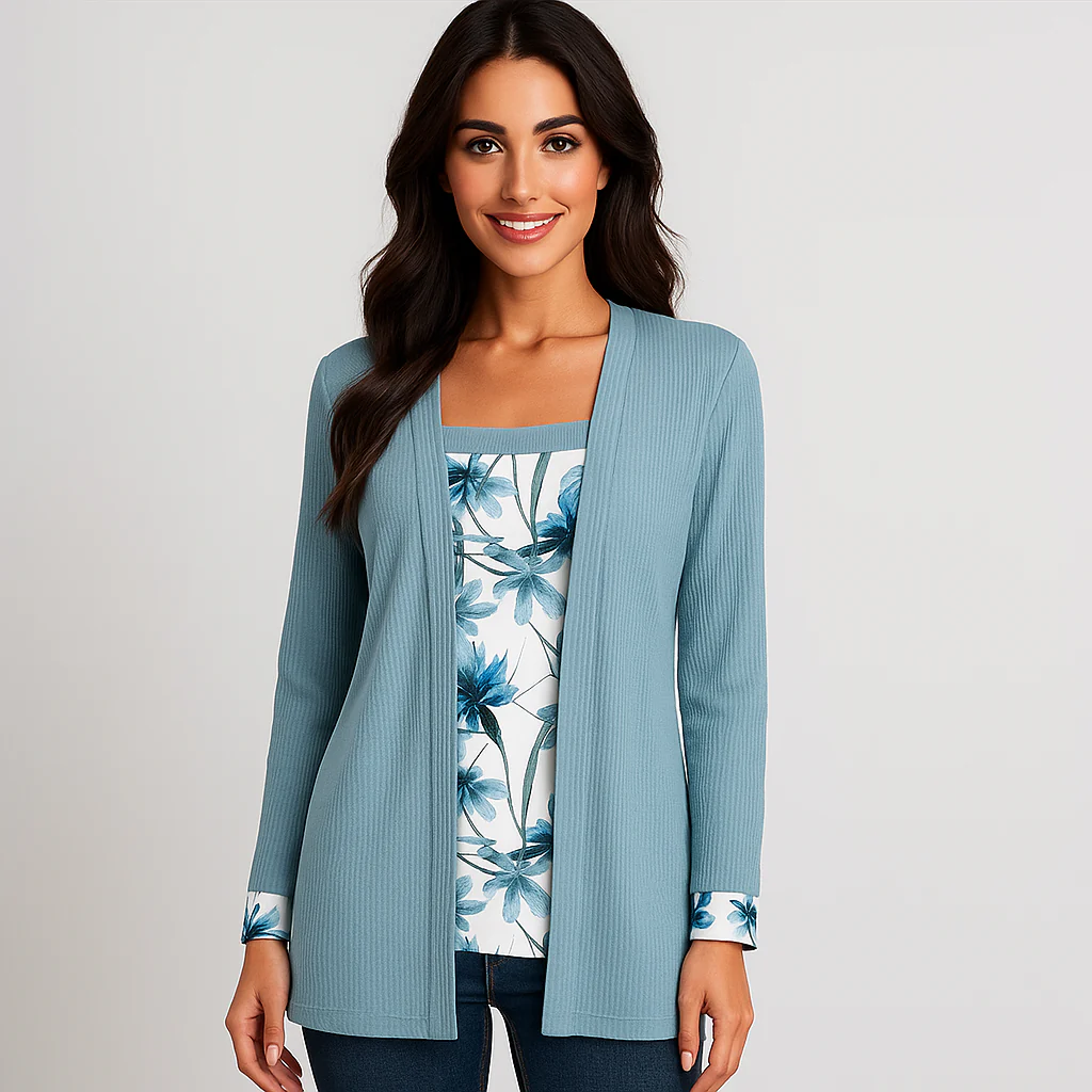 Cardigan Tricoté Femme - Doux - Confortable - Chaud - Stylé - Image 5