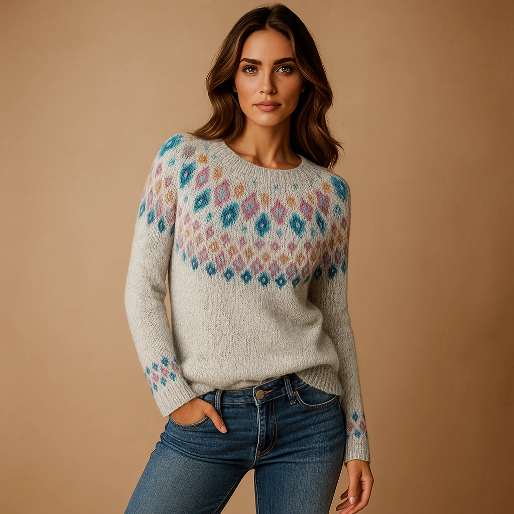 Carlotta - Pull Chaud Hiver - Confort - Style - Luo - Image 4