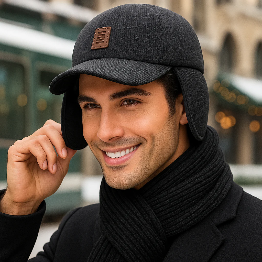 Casquette d’Hiver Chaude avec Protège-Oreilles - Image 8
