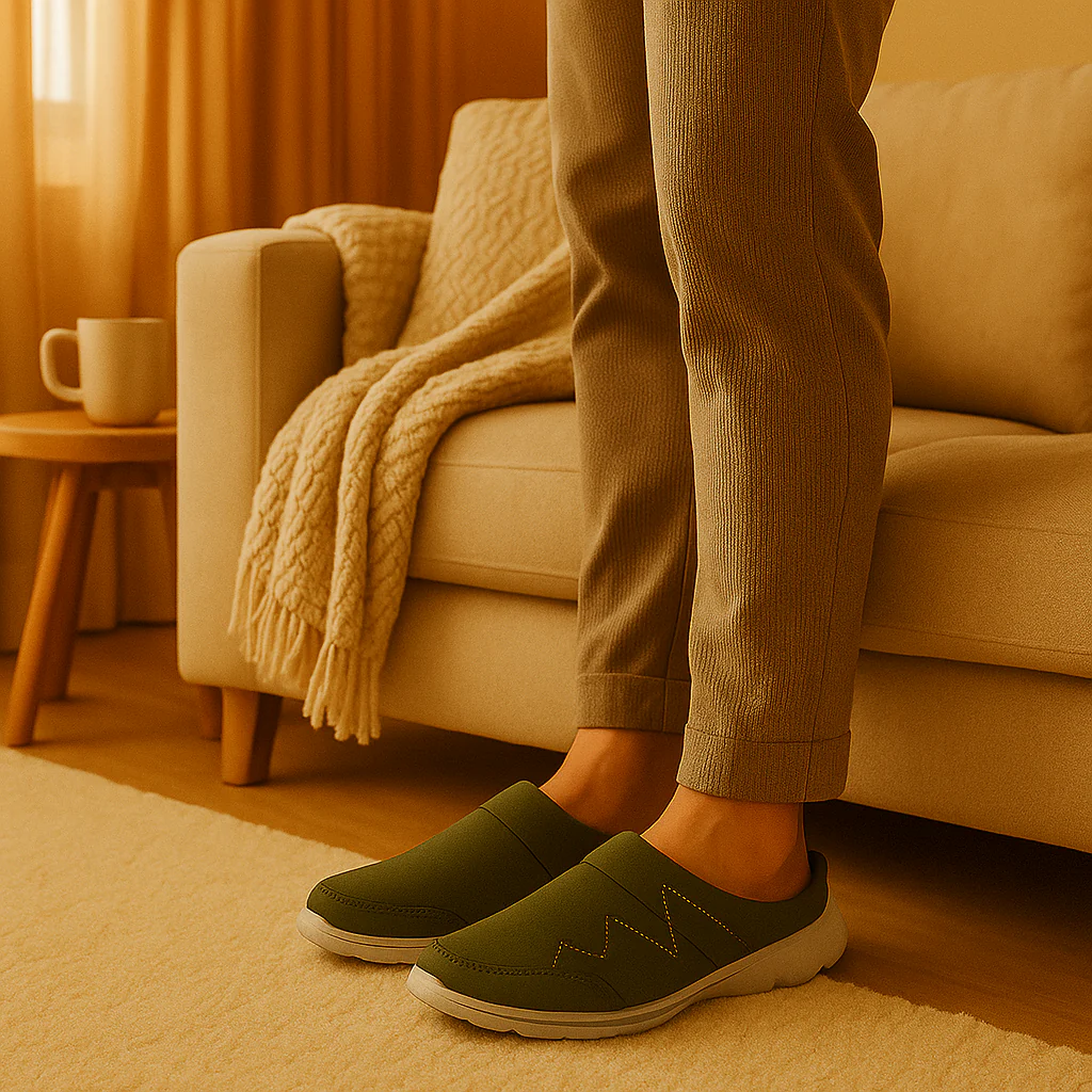 Chaussons Orthopédiques Homme – Confort Hiver - Image 4