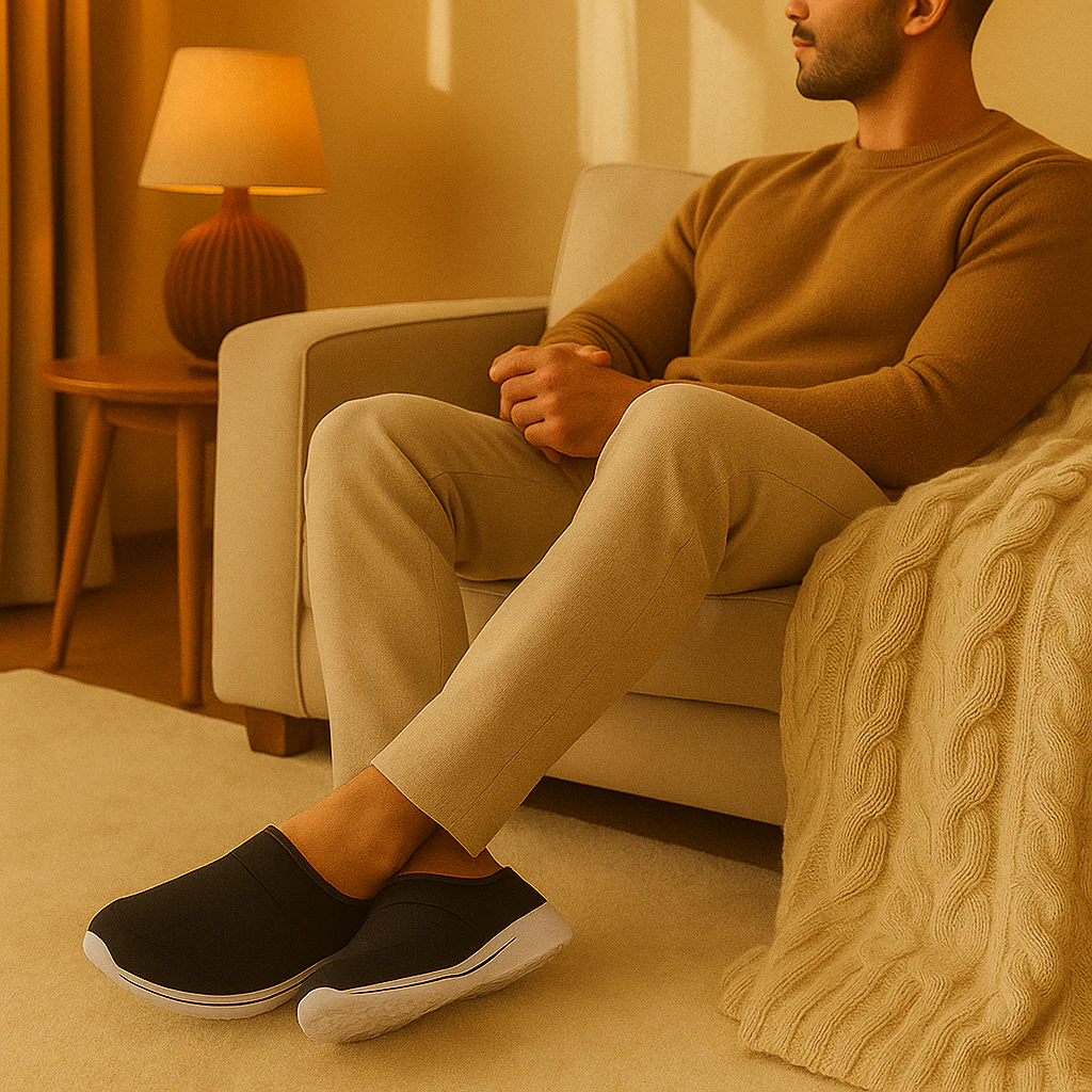 Chaussons Orthopédiques Homme – Confort Hiver - Image 5