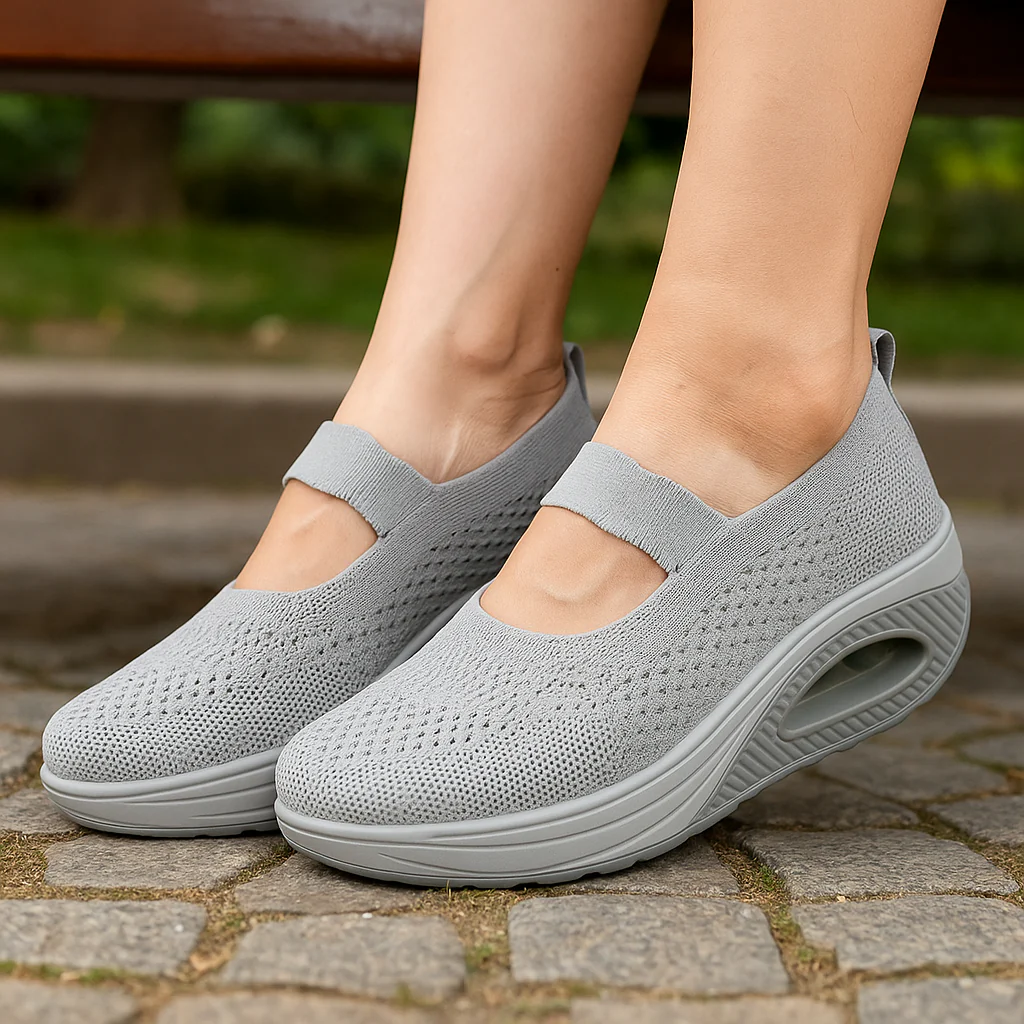 Chaussures de marche orthopédiques confort femme - Image 4
