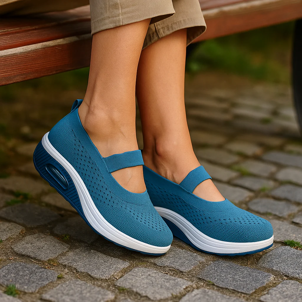Chaussures de marche orthopédiques confort femme - Image 5