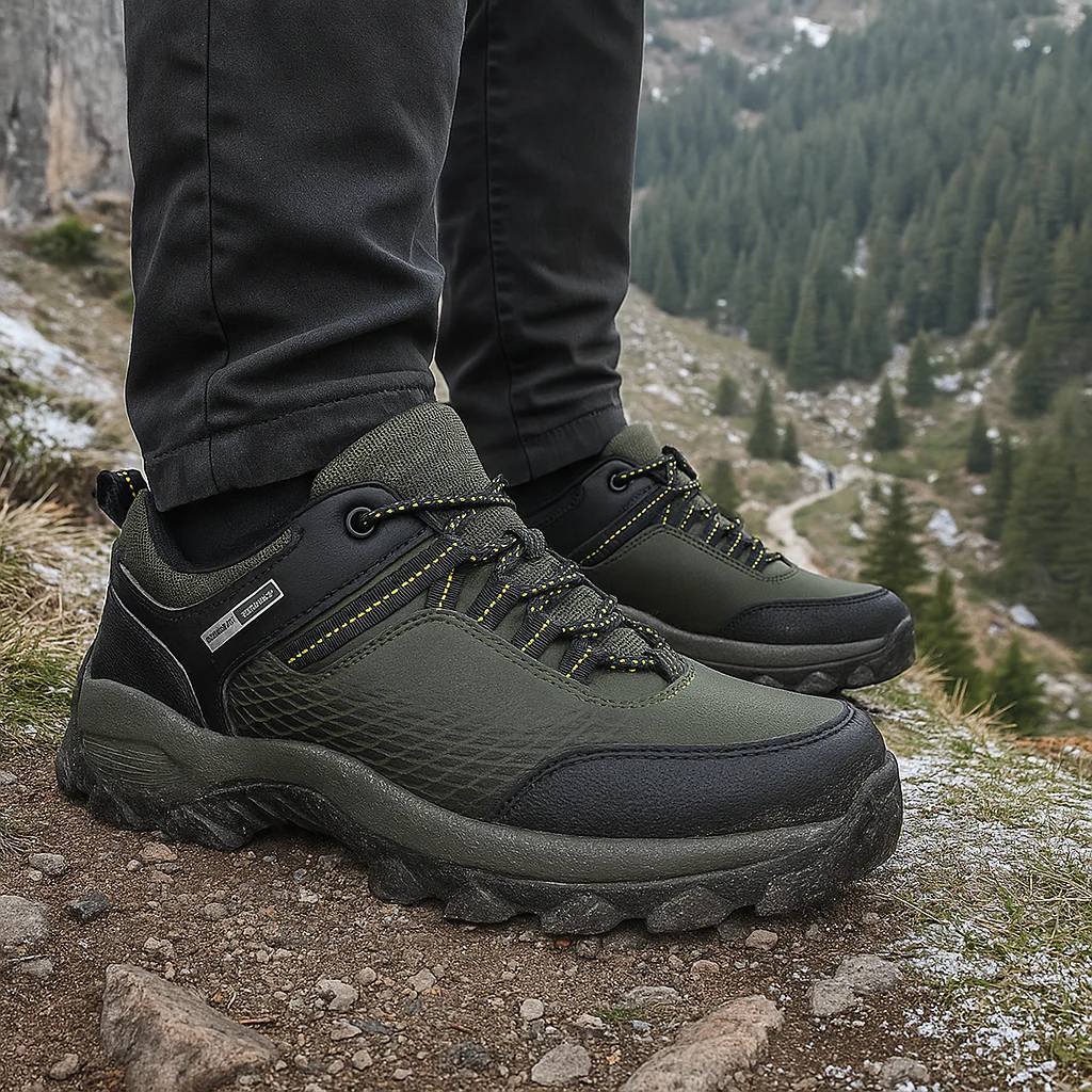Chaussures de trekking homme pieds nus - lacées - légères - durables - Image 4